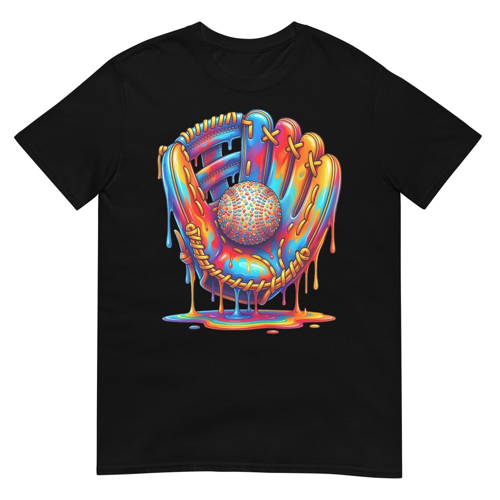 Baseball Drip for Boys Kids Ice Cream Drip Baseball Stuff T-Shirt
