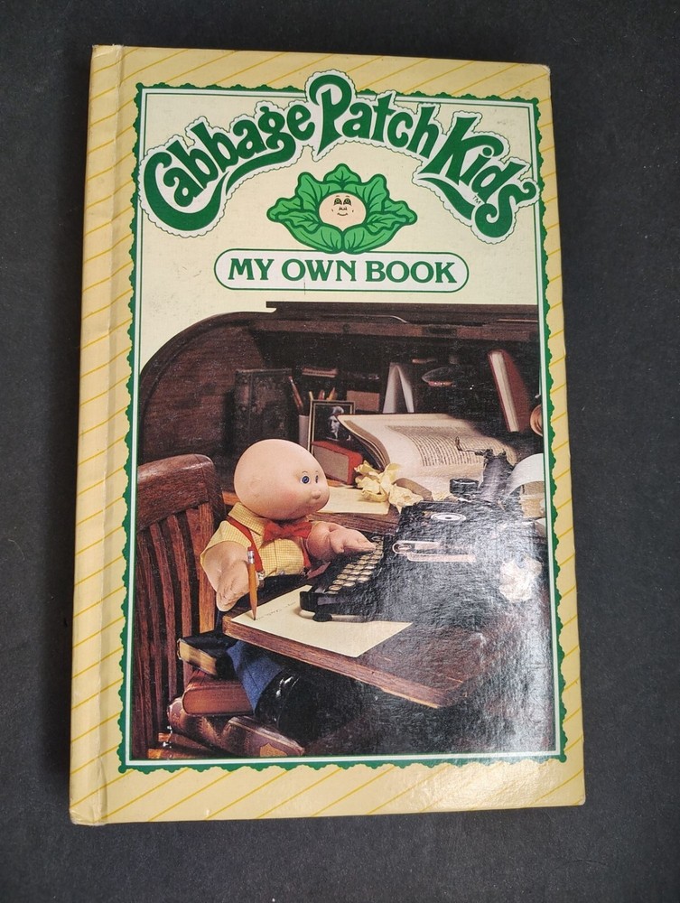 Vintage Cabbage Patch Kids My Own Book Journal Diary, 1984, Padded Cover