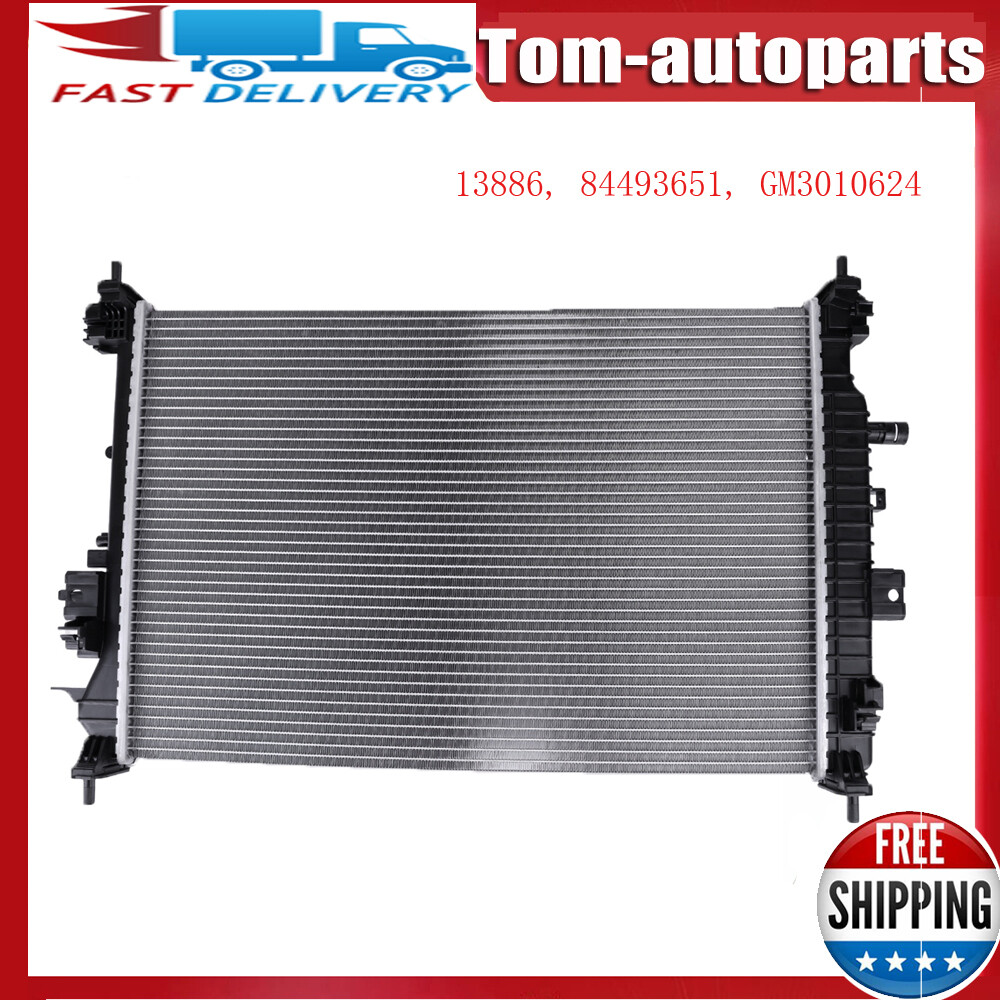 2019-2023 Chevy Malibu 1.5L Turbo Radiator with Transmission Oil Cooler