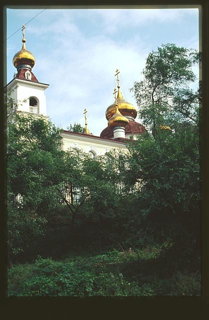 Cathedral of Saint Nicholas, (1907), southwest view, Vladivostok, Russia