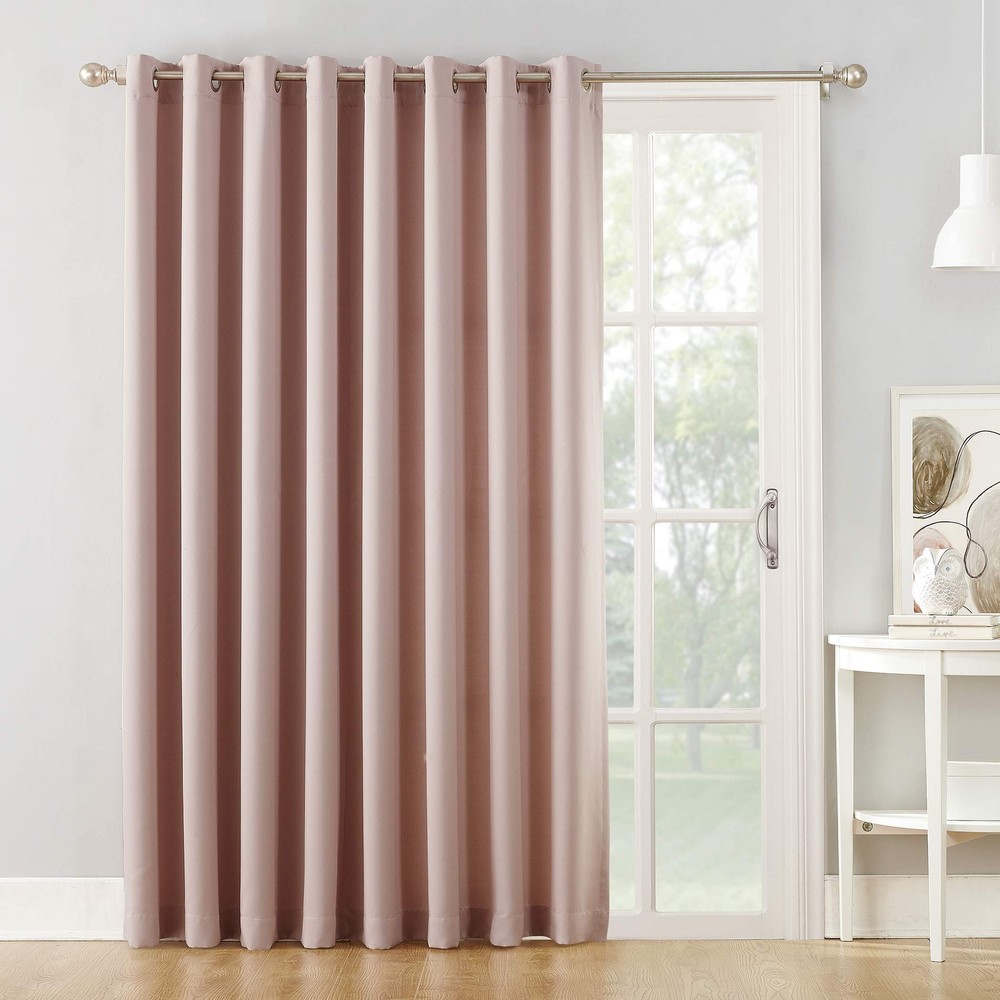 Barrow Energy Efficient Grommet Sliding Patio Door Curtain Panel 100 x 84 Inches Thermal Insulated