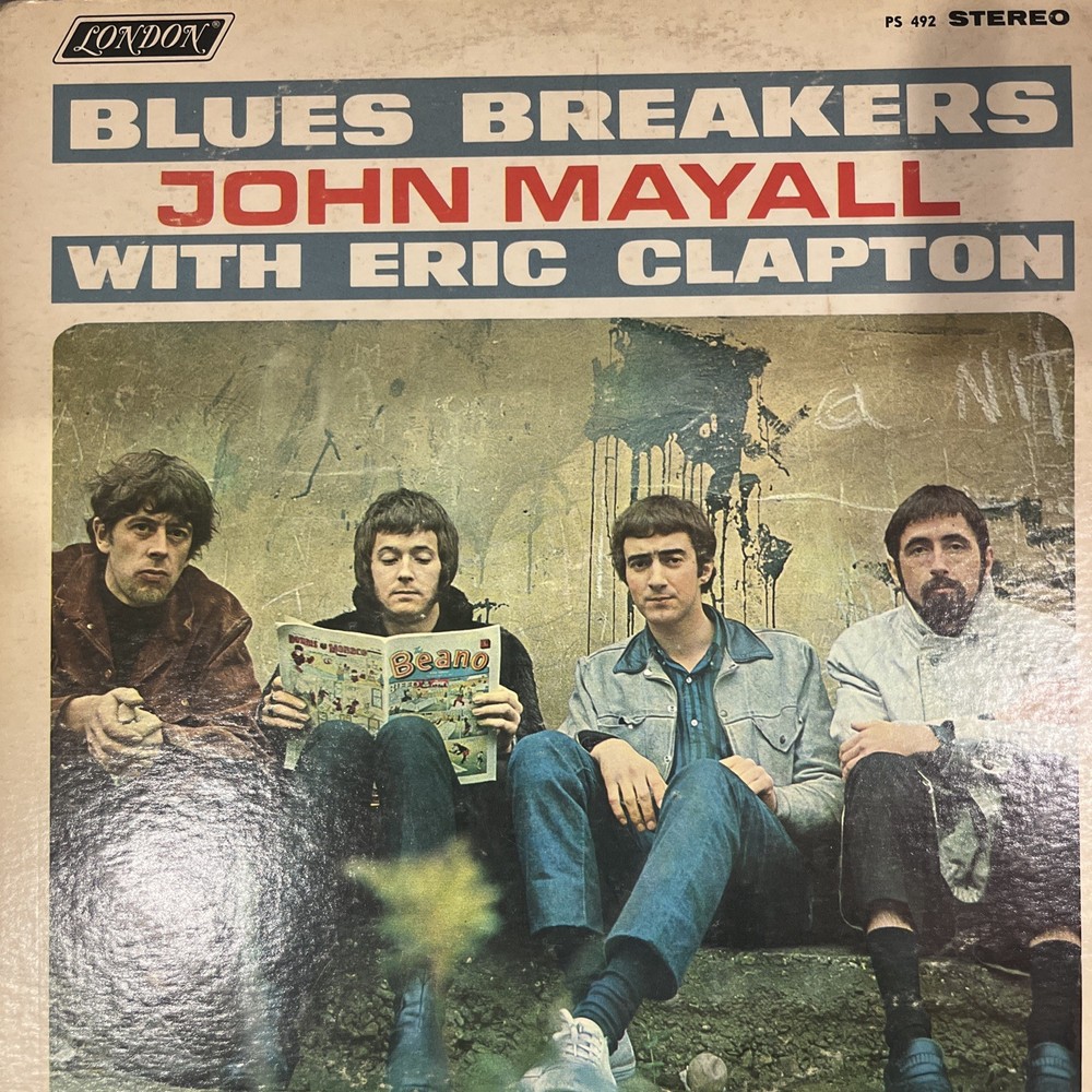 John Mayall’s Bluesbreakers With Eric Clapton Vinyl Record 1st Press