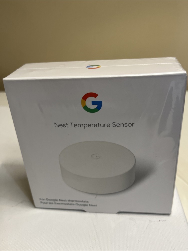 Google Nest Temperature Sensor - White NEW IN SEALED BOX