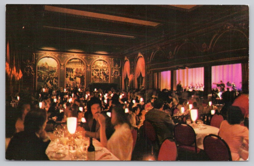 Venetian Room, Fairmont Hotel and Tower, San Francisco, California CA Postcard