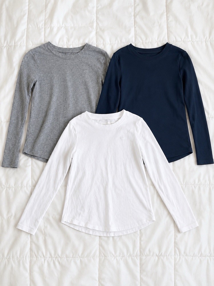 Abercrombie Kids Long Sleeve Top Bundle – 3 Tops – Girls Size 9/10