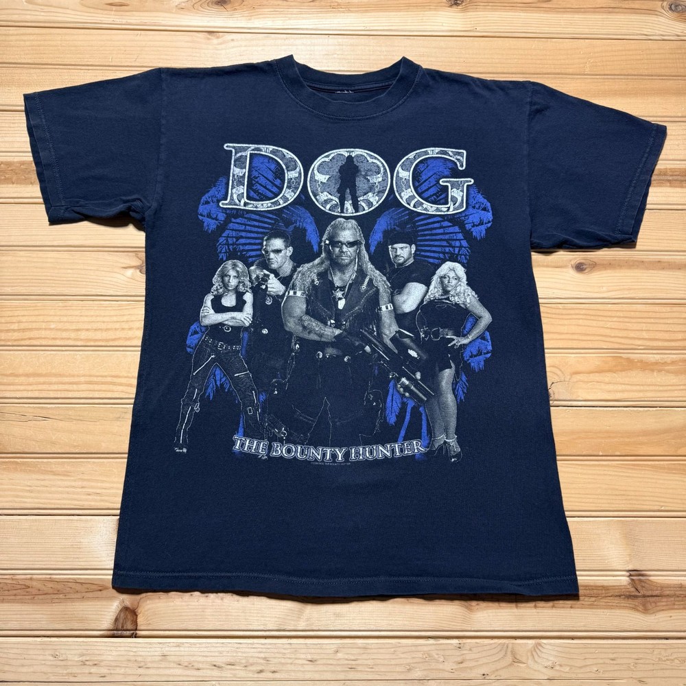 Y2K Dog The Bounty Hunter Reality TV Show Fugitive Crime Graphic T-Shirt Medium