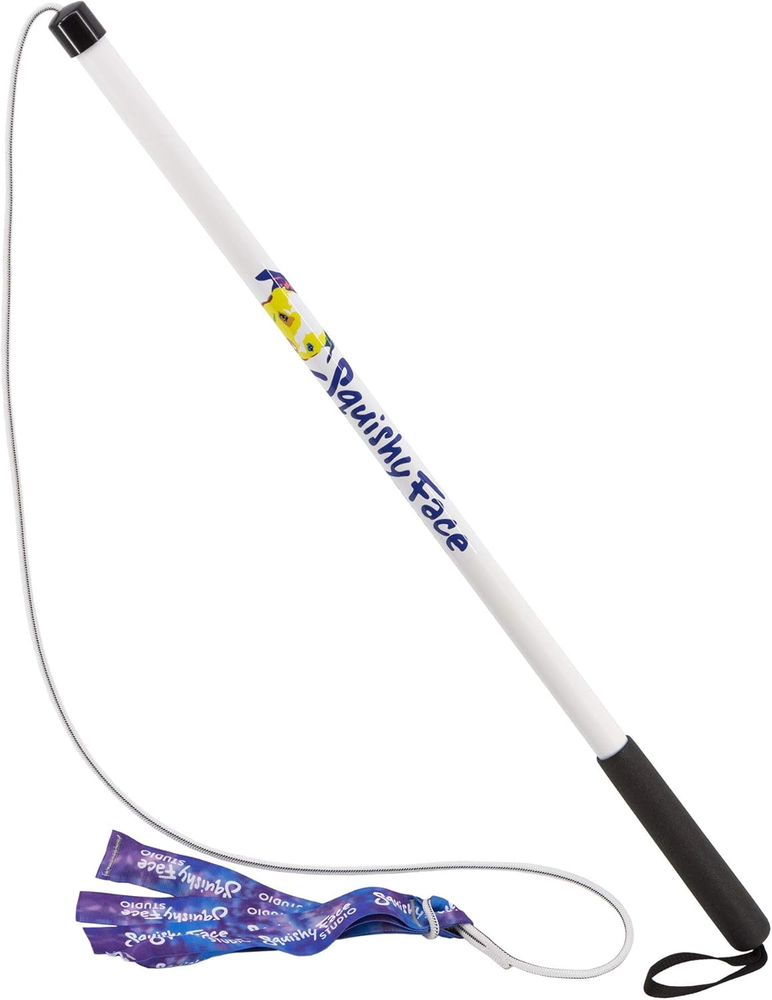 Flirt Pole V2 with Lure - Durable Dog Toy for Fun Obedience Training & Exercise,