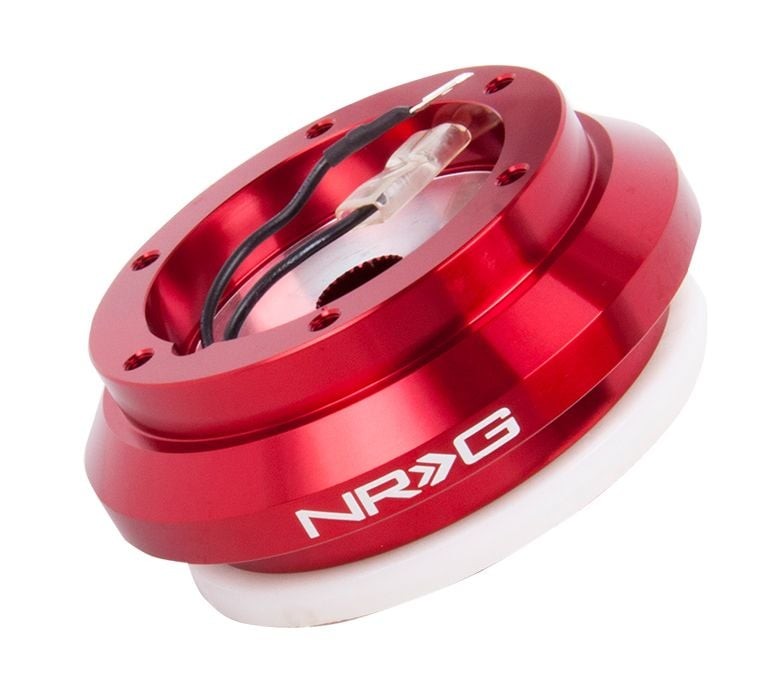 NRG Innovations SRK-110H-RD Red Short Hub Adapter for 1990-1996 Honda Models