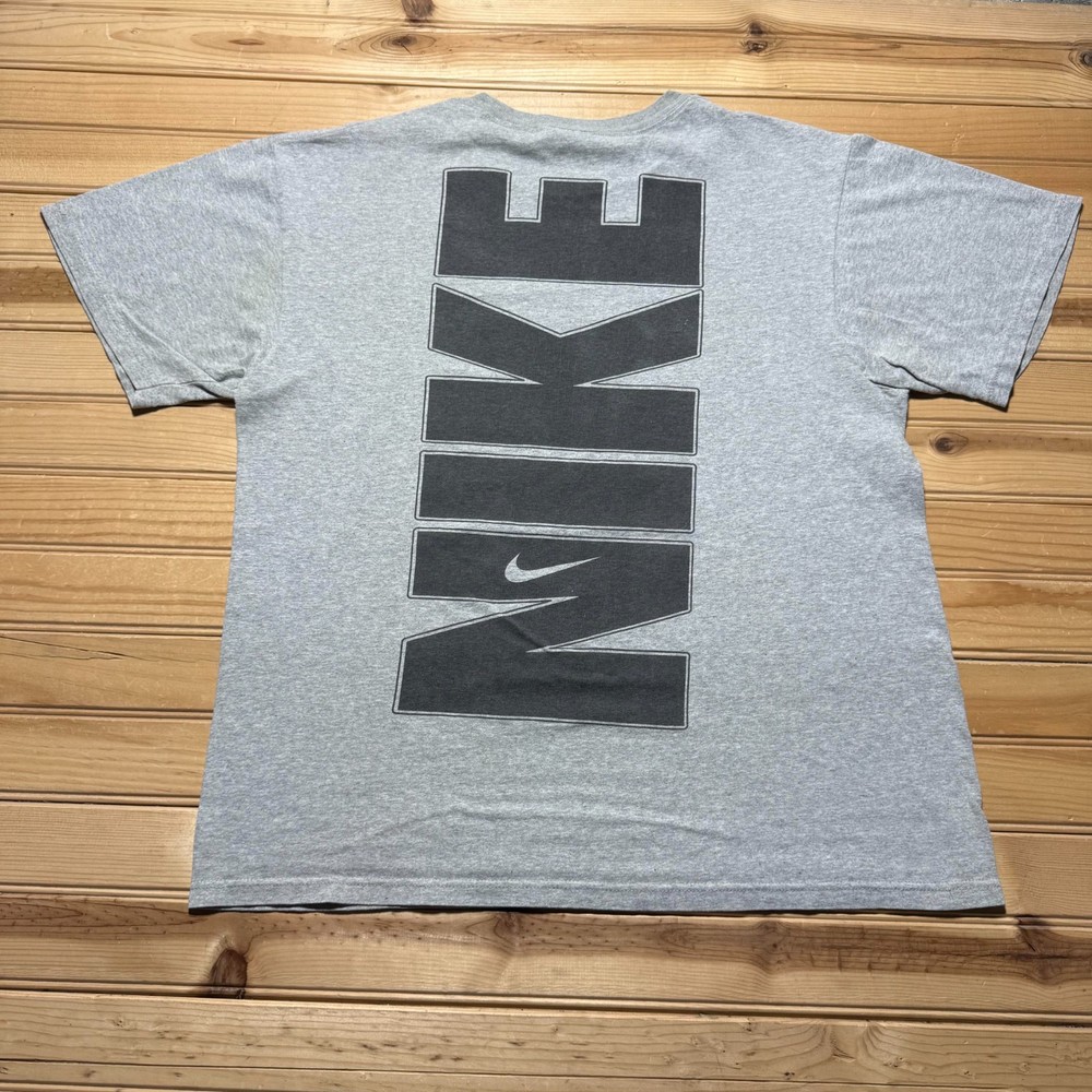 Vintage 90s Nike Sportswear Mini Center Swoosh Logo Graphic T-Shirt USA - Medium