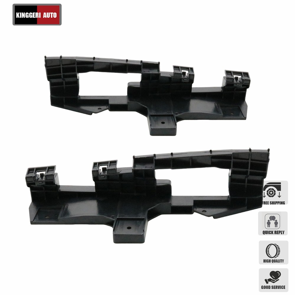 1 Pair Front Bumper Headlight Support Bracket For 2009-2010 Lexus IS250 IS350