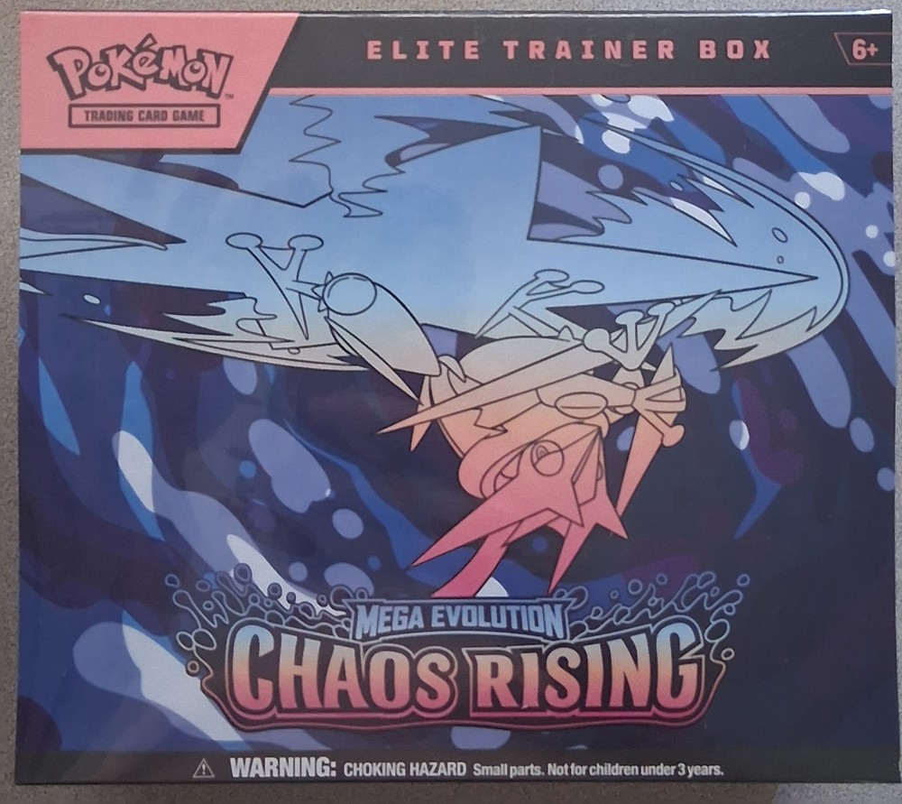Pokemon TCG Chaos Rising Elite Trainer Box ETB Factory Sealed
