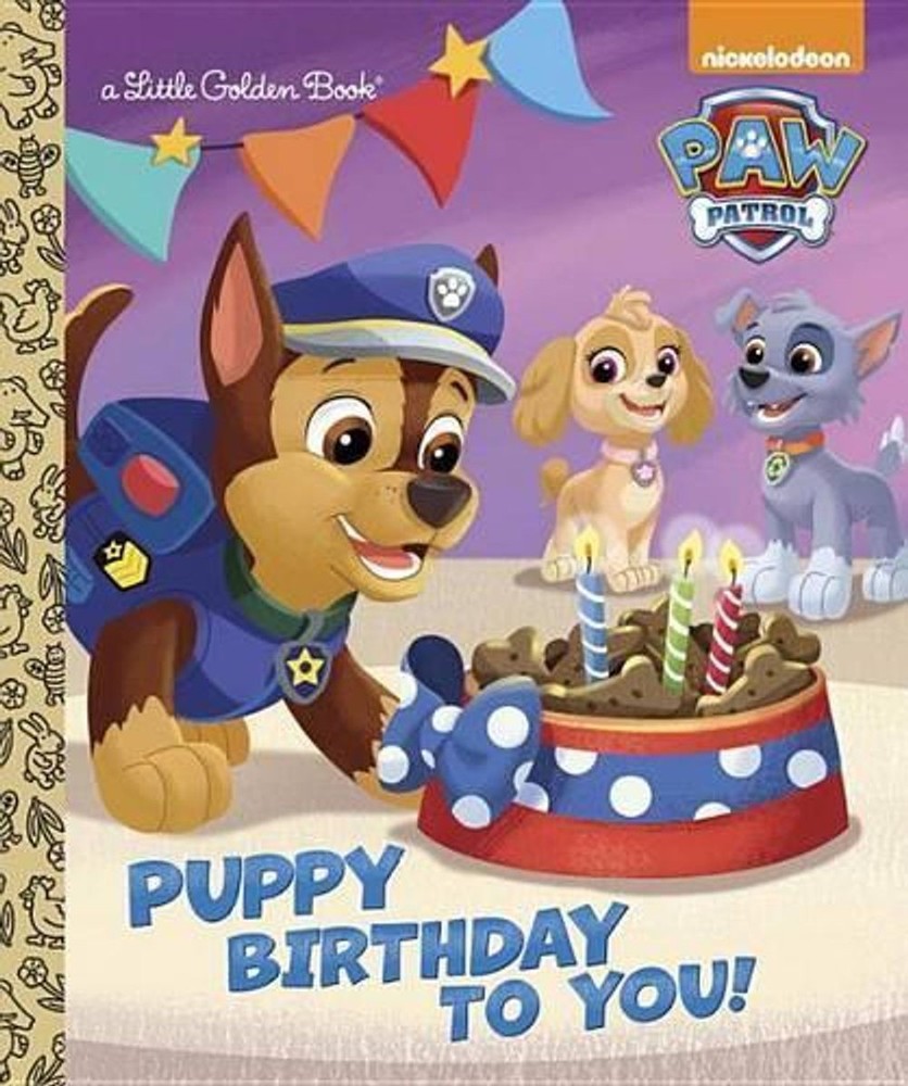 Puppy Birthday to You! (Paw Patrol) by Golden Books (English) Hardcover Book
