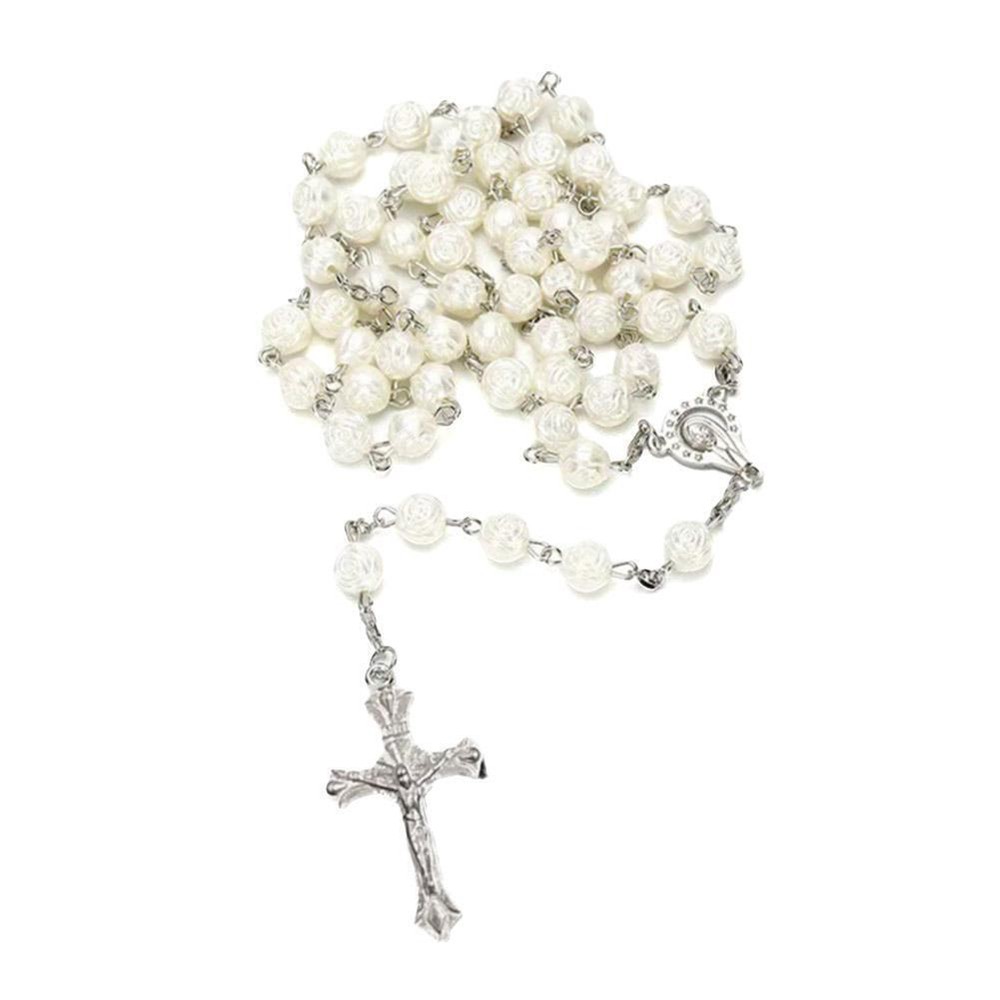 Woman Necklace Cross Pendant Long Sweater Chain ]у }◇ K6T8