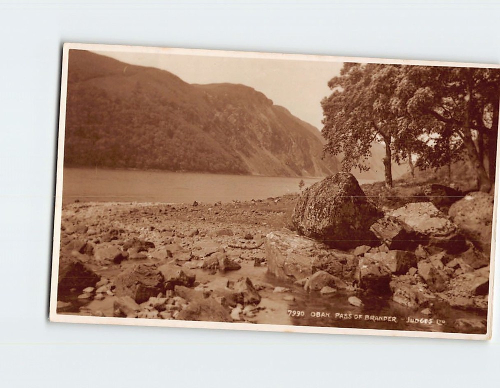 Postcard Oban Pass of Brander Scotland