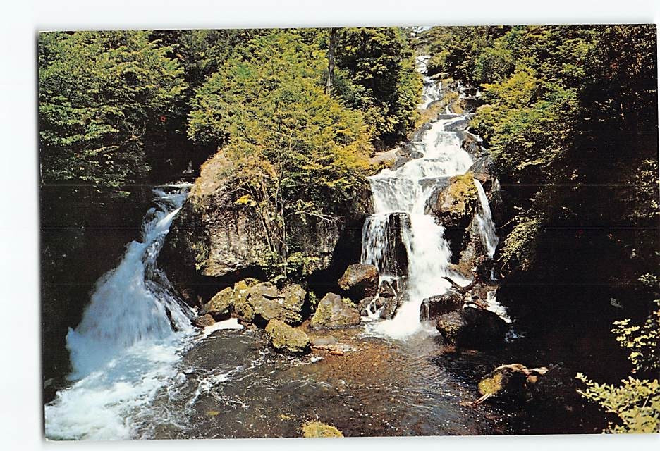 Postcard Ryuzu Falls in Nikko Japan