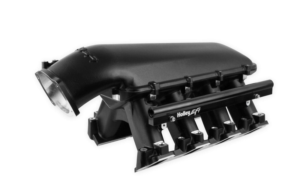 Holley 300-125BK Black LS Hi-Ram EFI Intake Manifold for Corvette Camaro