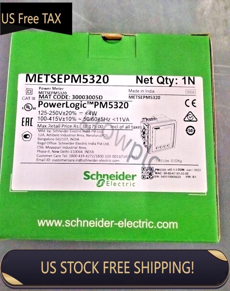 1Pc Schneider electric meter METSEPM5320 - BRAND NEW