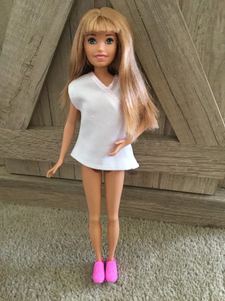 Mattel Barbie Doll Shoes Athletic Sneakers Tennis Shoes Bubble Gum Pink Color