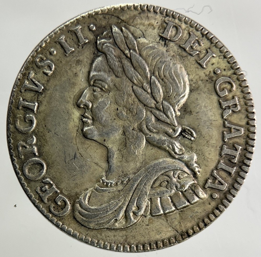 1740 George II 2nd Maundy Four-Pence Silver Coin | Very High Grade