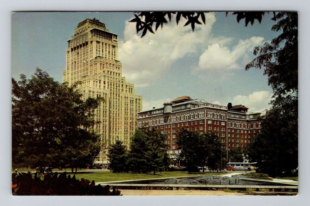 St Louis MO-Missouri, The Chase, Park Plaza, Advertising, Vintage Postcard