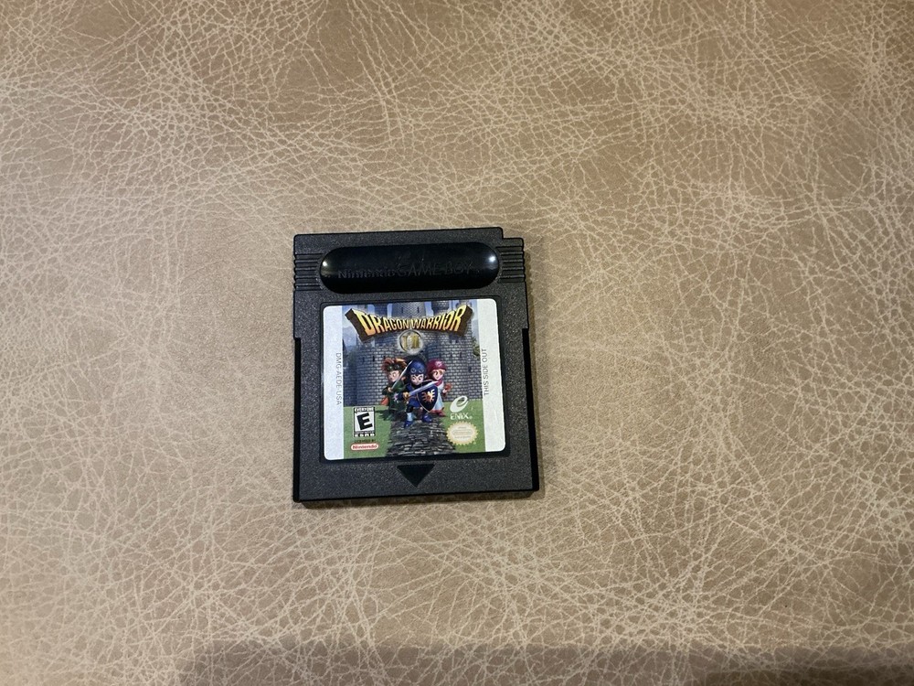 Dragon Warrior 1 & 2 Nintendo Gameboy Cartridge Only Authentic Working