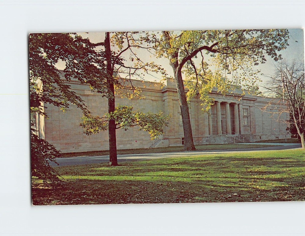 Postcard Rutherford B. Hayes Library & Museum Fremont Ohio USA