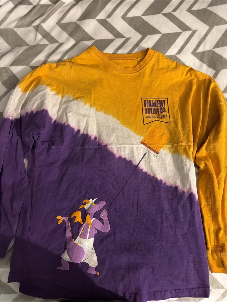 Disney Festival of the Arts 2020 Figment Spirit Jersey Size S