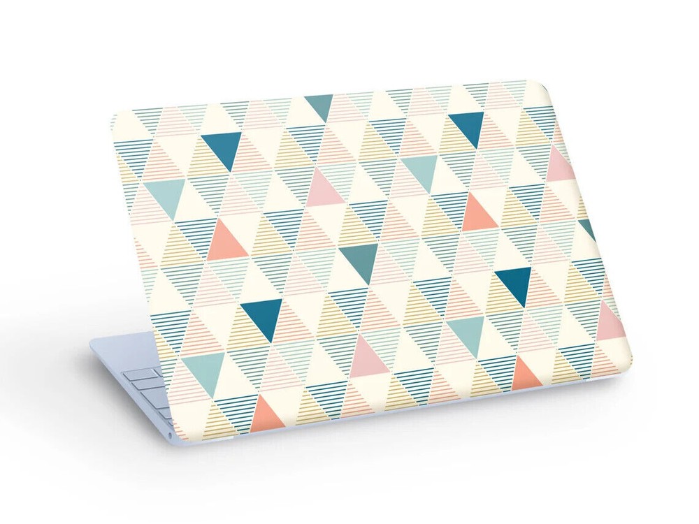 Geometric Triangle Laptop Sticker Skin - Custom Sizes Available  