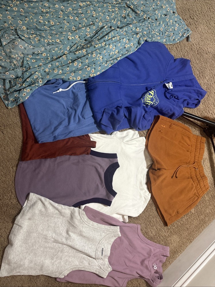 Lot Of Women’s Size Medium Clothing Shirts Dress Wild Fable New Day Tank Tops