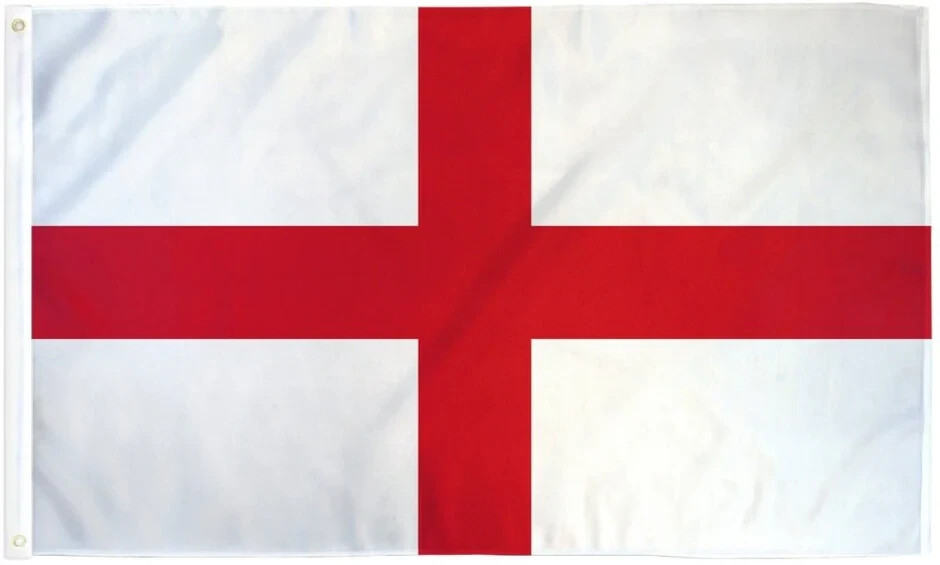 England 3x5ft Poly Flag International British English Country Flag of England