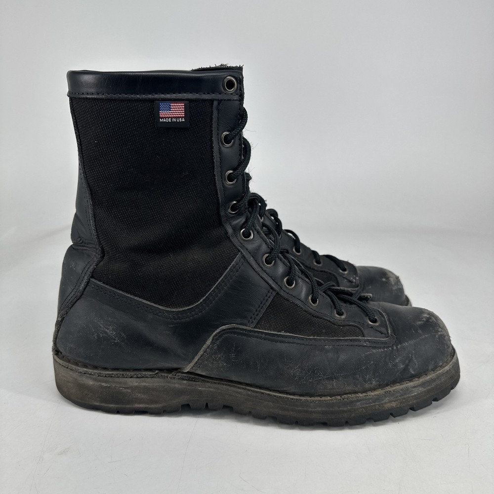 Danner Acadia Mens 11D Black Gore-Tex Waterproof Boots Vibram Sole Made in USA