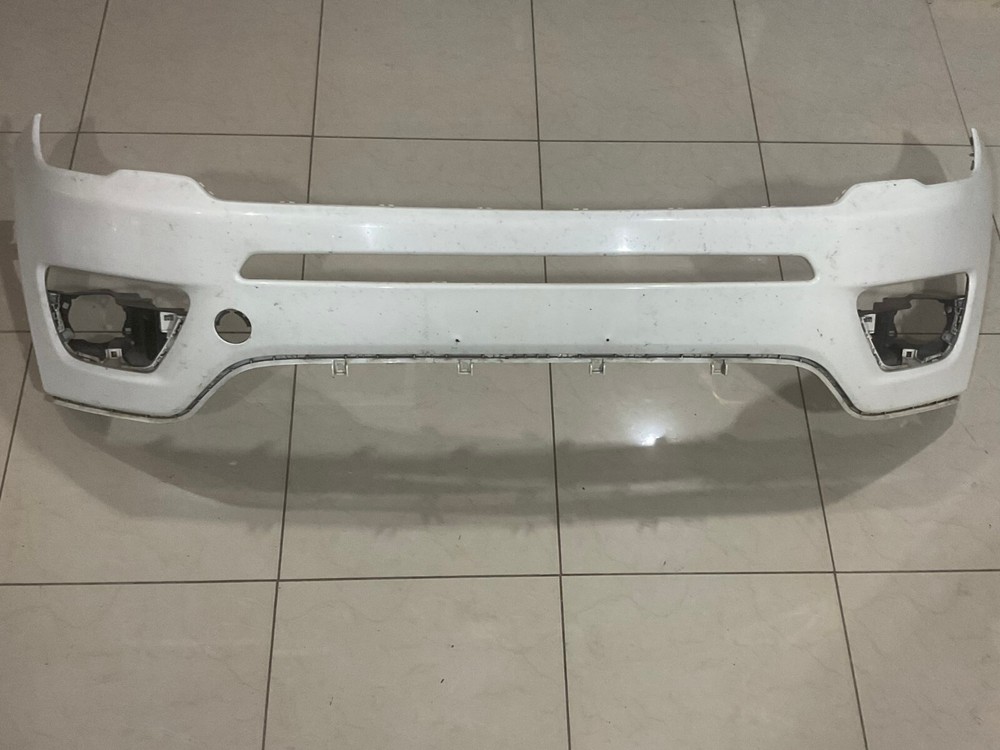 2017-2021 Jeep Compass Sport OEM Front Bumper Cover White 6YN52TRMAA