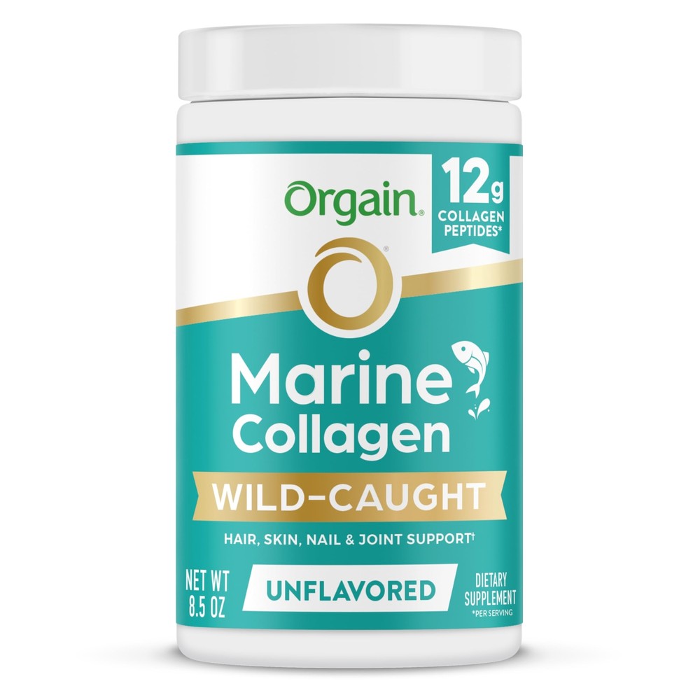 Wild-Caught Collagen Peptides for Women & Men, Hair, Skin, Nail & Joint Suppo...