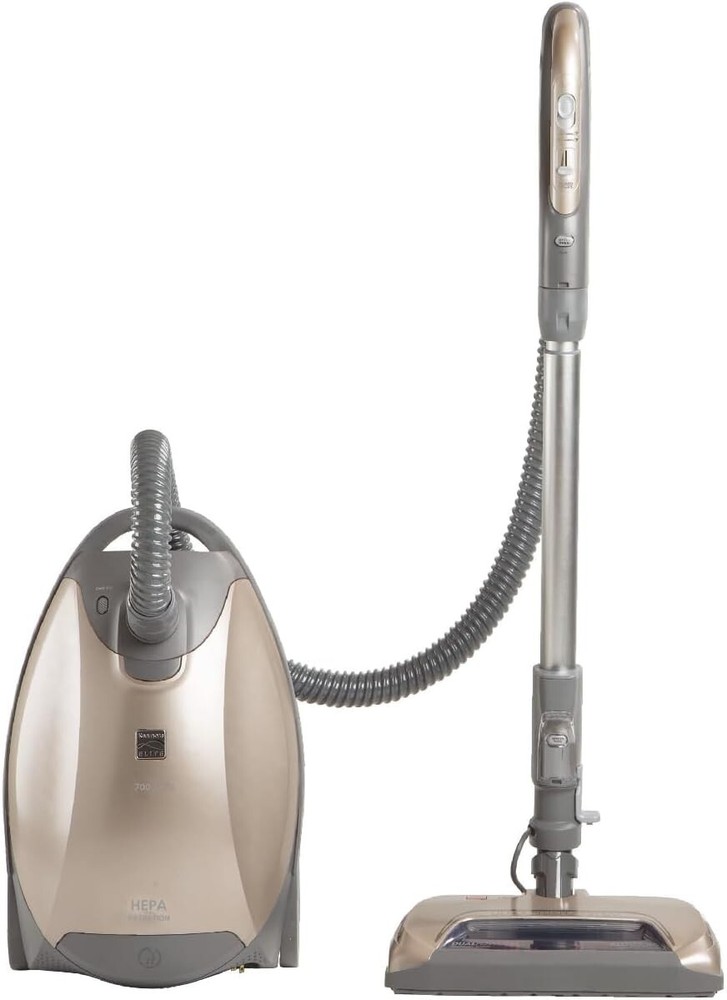 Elite 81714 Pet Friendly Ultra Plush Lightweight Bagged Canister Vacuum with Pet