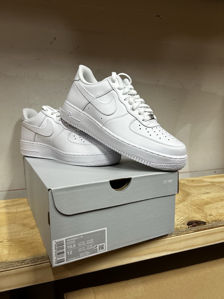 Size 10.5 - Nike Air Force 1 '07 Low Triple White