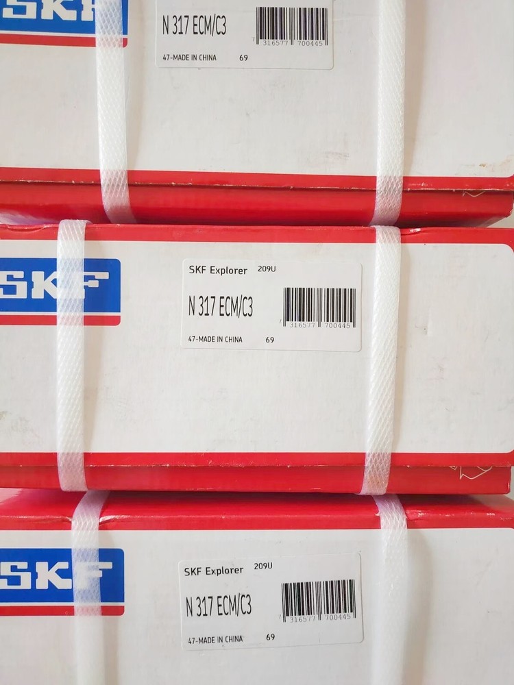 NEW SKF N 317 ECM/C3 single row cylindrical roller bearing 1PCS #NN
