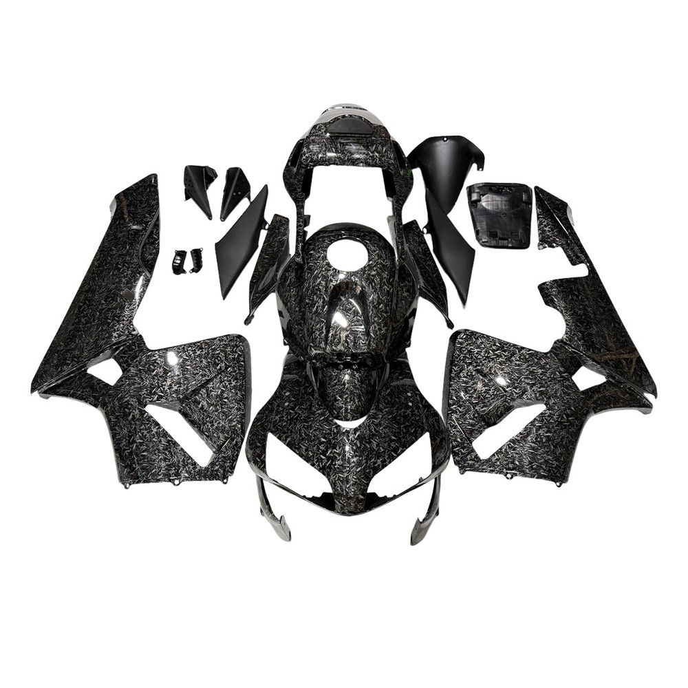 Carbon Effect ABS Fairings For Honda CBR600RR F5 2003 2004 03 Plastics Bodywork