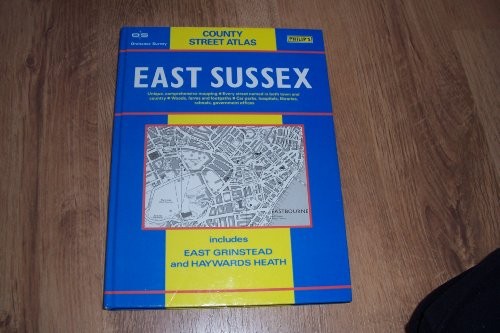 Ordnance Survey East Sussex Street Atlas (County street atlases) Book The Fast