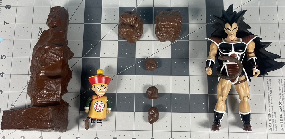 Gohan Vs Raditz Dragonball Z Legendary Battles JAKKS Pacific 2004 Loose