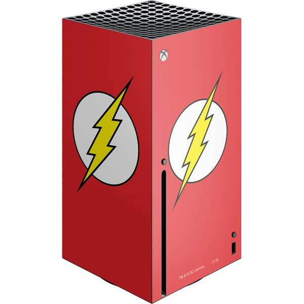 DC Comics Flash Xbox Series X Console Skin - The Flash Emblem