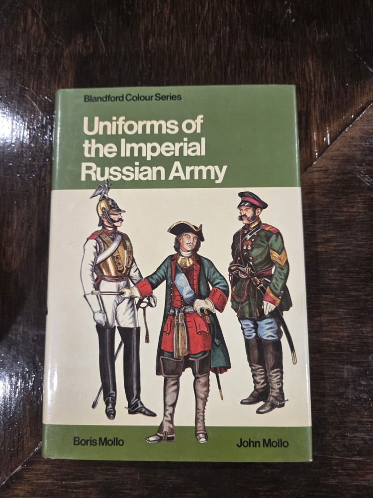 Uniforms of the Imperial Russian Army - Mollo - Blandford - 1st Hardcover VG+++