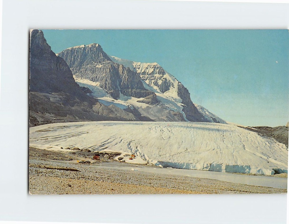 Postcard Athabasca Glacier Columbia Icefield Jasper National Park Alberta Canada