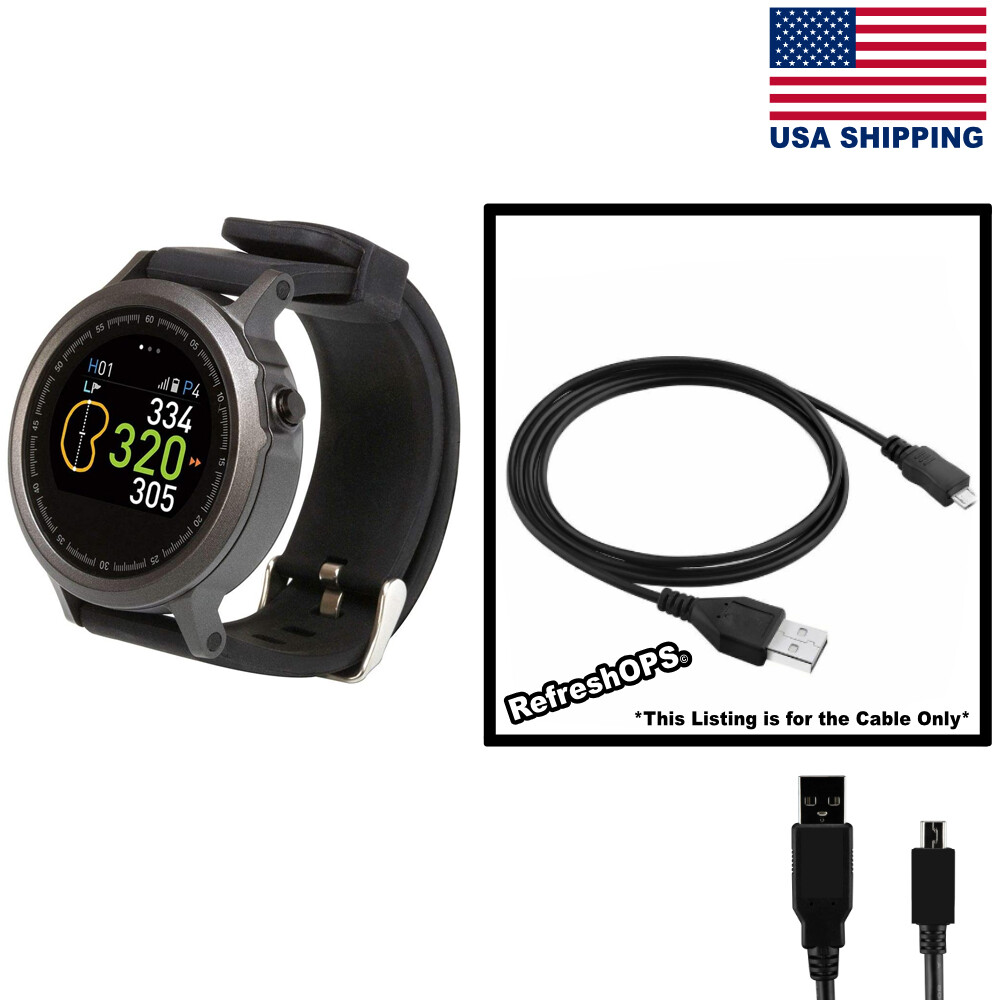 GolfBuddy WTX Smart GPS Watch USB Charging Cable Replacement