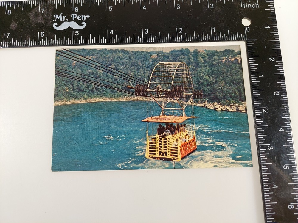 CANADA Postcard - Niagara Falls, Spanish Aerocar Over Whirlpool Rapids