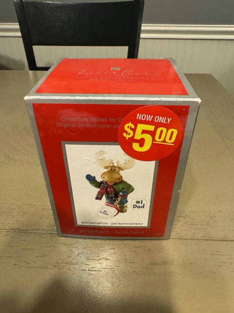 American Greetings colección de adornos de reliquia 2011 reno para papá o abuelo-image