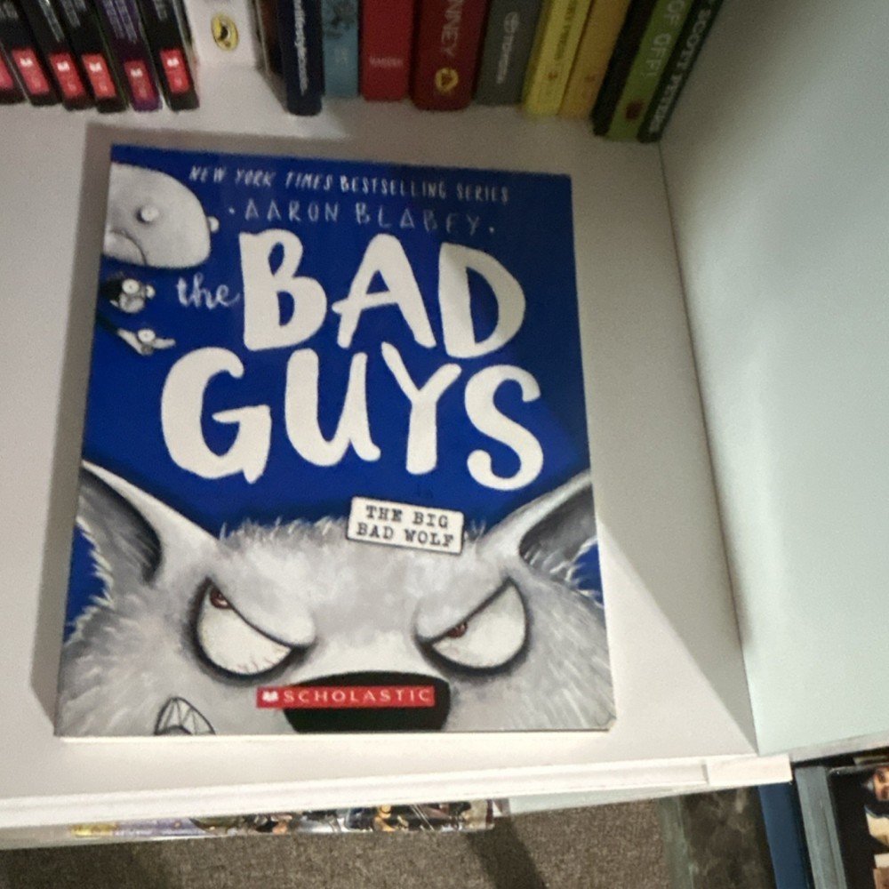 The Bad Guys in The Big Bad Wolf (#9) by Aaron Blabey, Scholastic, PB, 2019