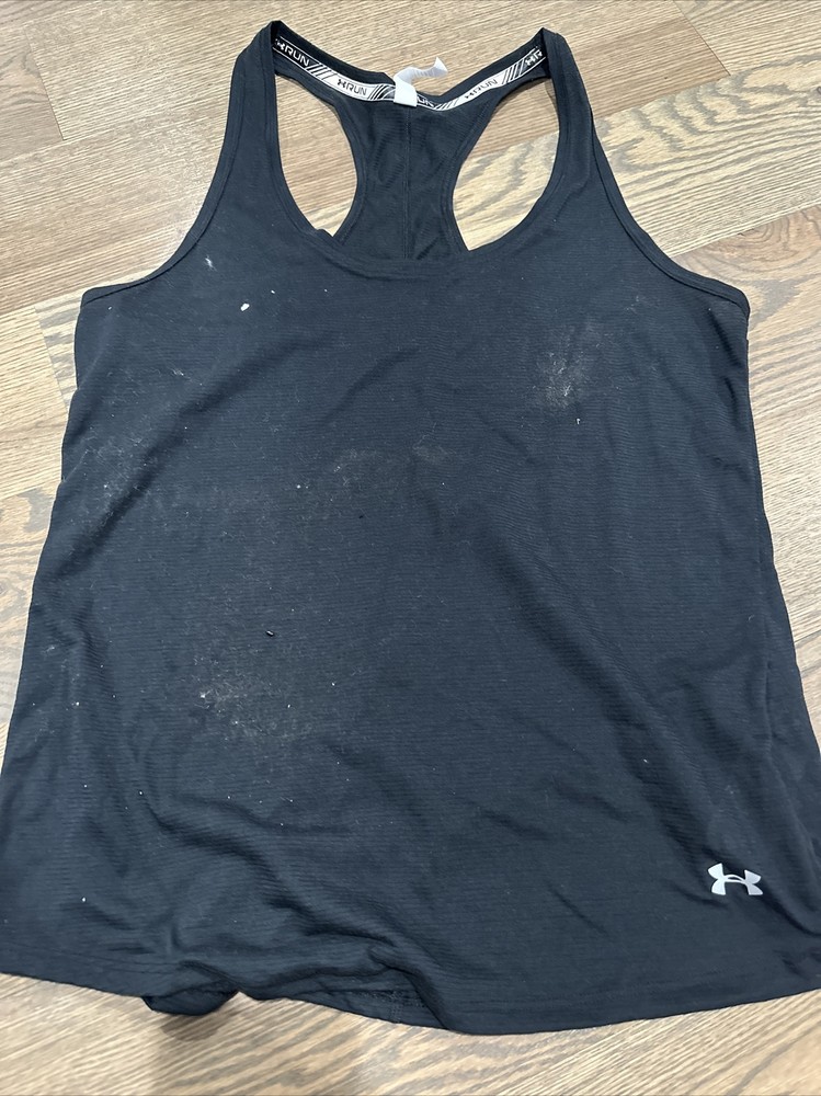 Under Armour Womens Active Tank Top Size Medium Black