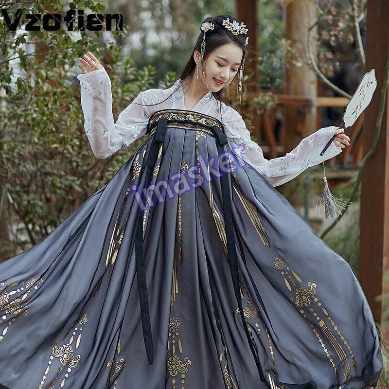 Elegant Traditional Chinese Hanfu Princess Dress for Women