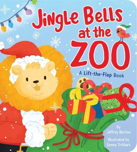 Jingle Bells at the Zoo by Burton, Jeffrey, Acceptable Book