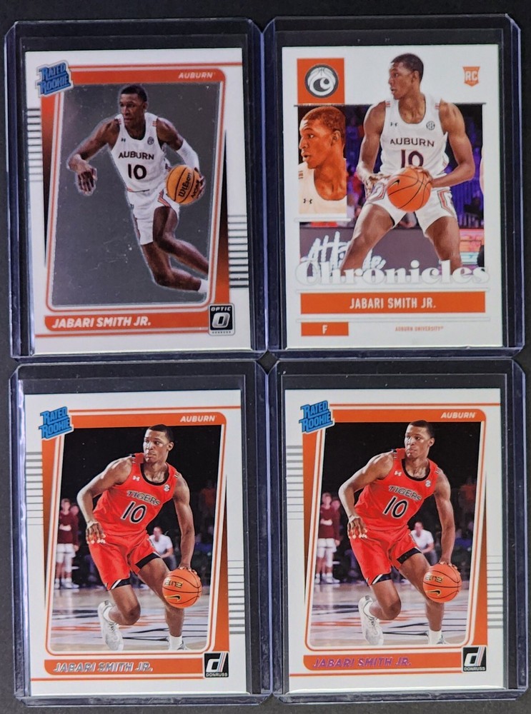 $5 4-Card Lot ⭐️ JABARI SMITH JR ⭐️ Chronicles Rated Rookie Optic/Donruss